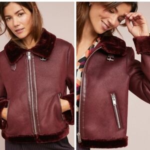 NWOT Anthropologie Costello Moto Jacket